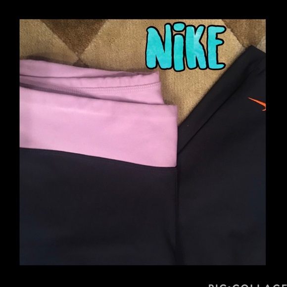 Nike Pants - 🔥 SALE🔥 💜 Nike Crop dri fit pants